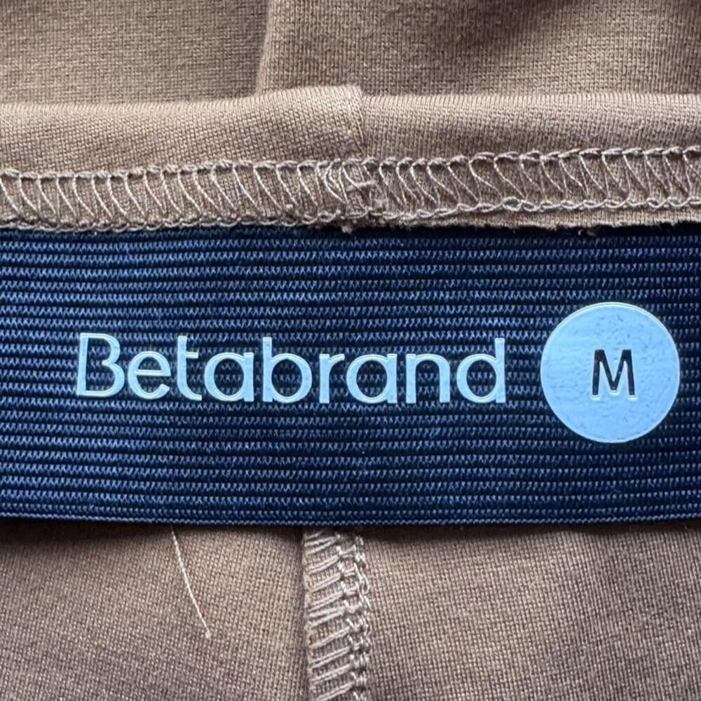 Betabrand Pants Womens Medium Brown Sailor High Rise Dress Yoga Trousers Flared - Picture 7 of 10